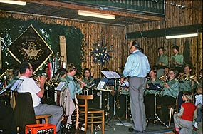 Die Jugendkapelle 1977 in Rauschendorf